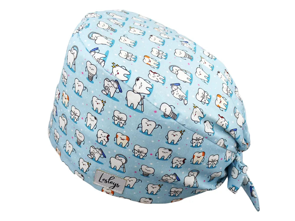 Bandana OP-Haube aus Stoff Zahnarzt