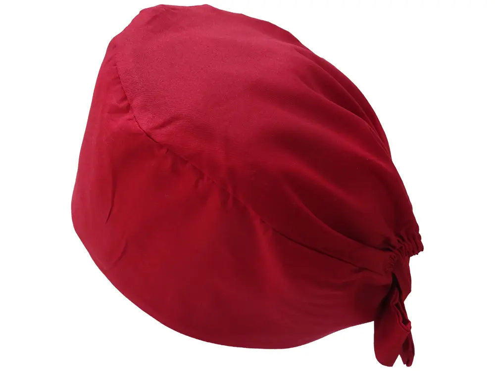 Stoff OP-Haube Bandana Kirschtopas aus Baumwolle