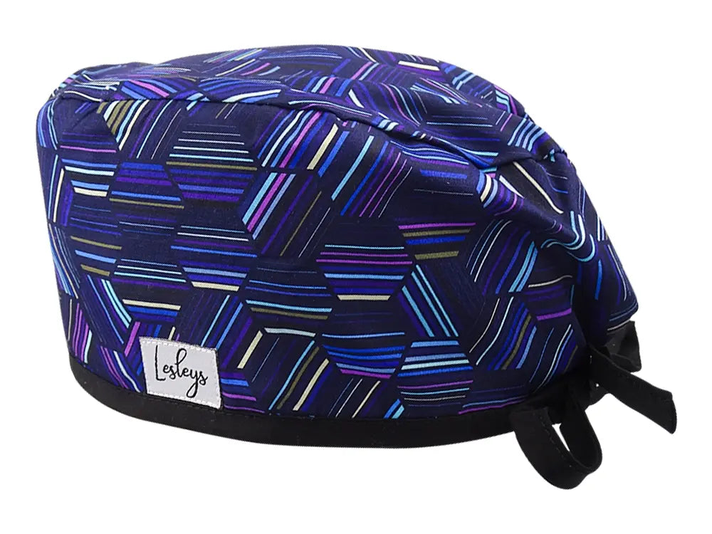 op-haube-blaues-hexagon-slim