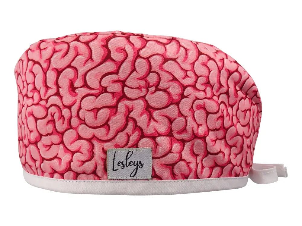 OP-Haube Slim - Hirnwindungen