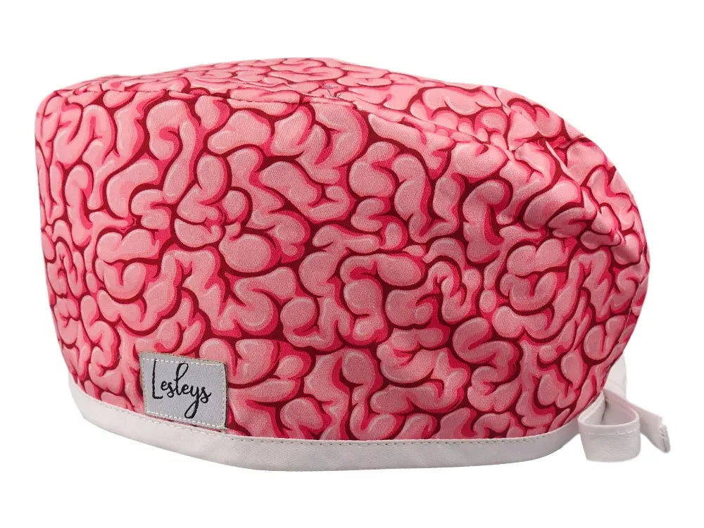 OP-Haube Slim - Hirnwindungen