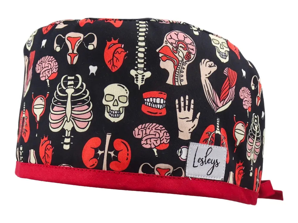 OP-Haube Slim - Anatomie