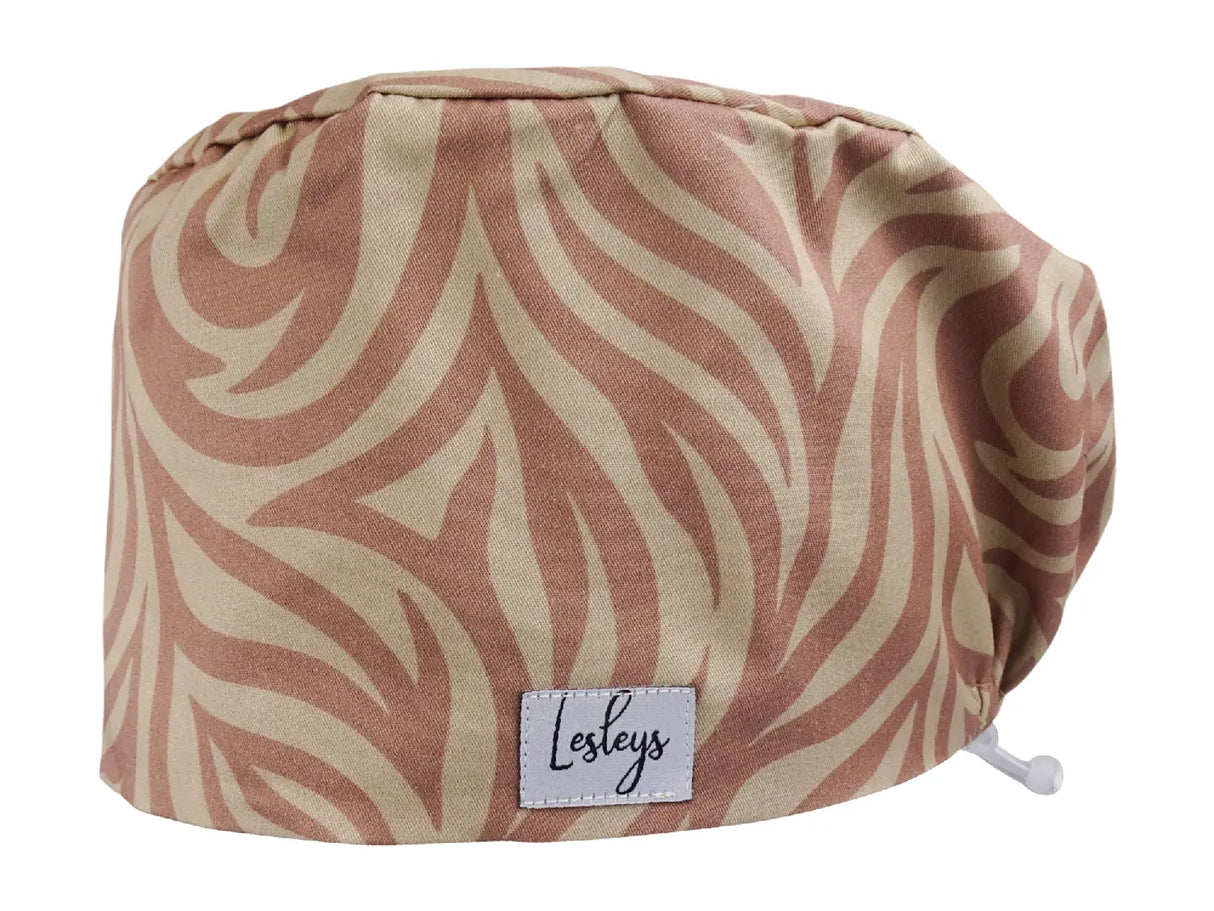 Waves Savanna - Stoff OP-Haube für langes Haar