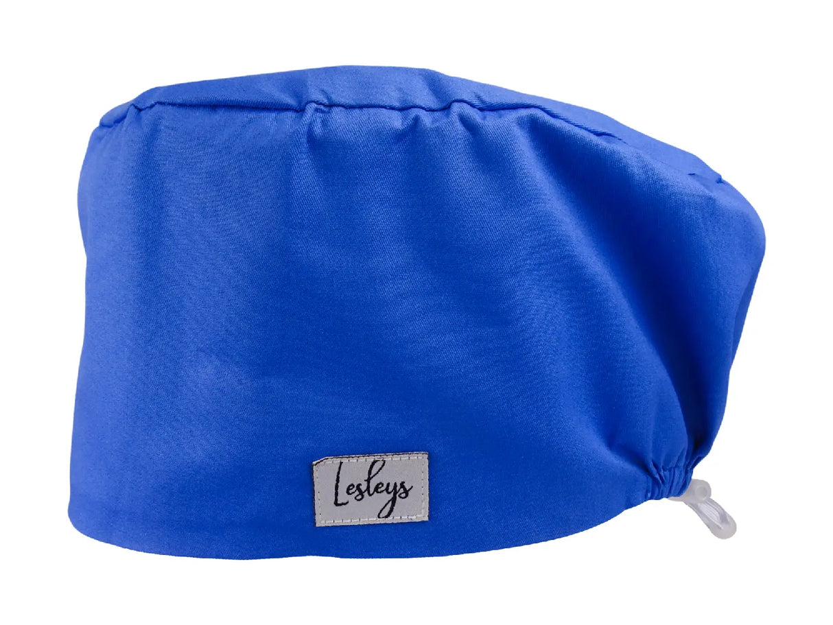 Sodalite Blau - Stoff OP-Haube für langes Haar