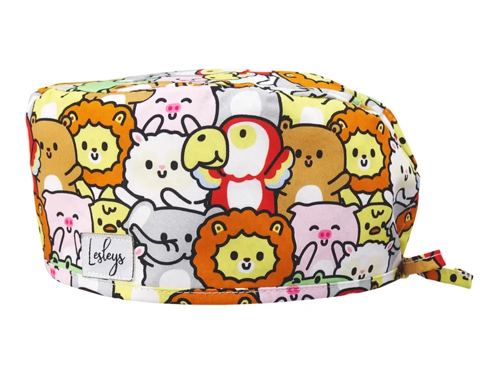 Slim OP-Haube Fluffy - Stoffhaube für kurzes Haar