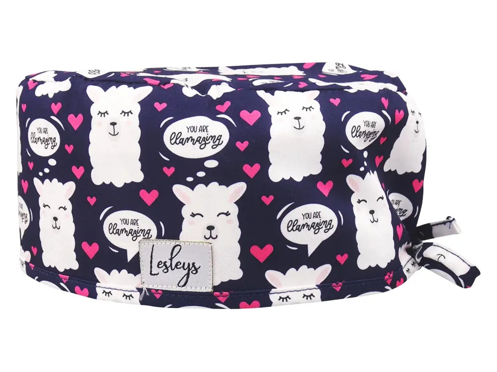 Slim OP-Haube Lamazing - Stoffhaube für kurzes Haar