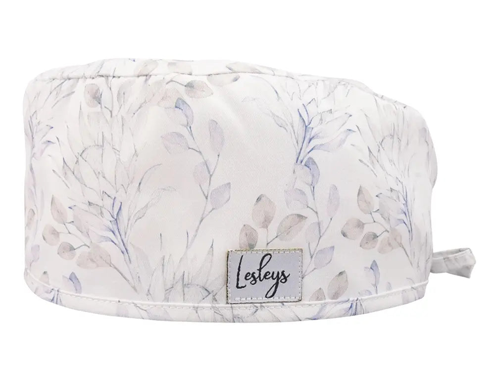 Slim OP-Haube Zierstrauch - Stoffhaube für kurzes Haar