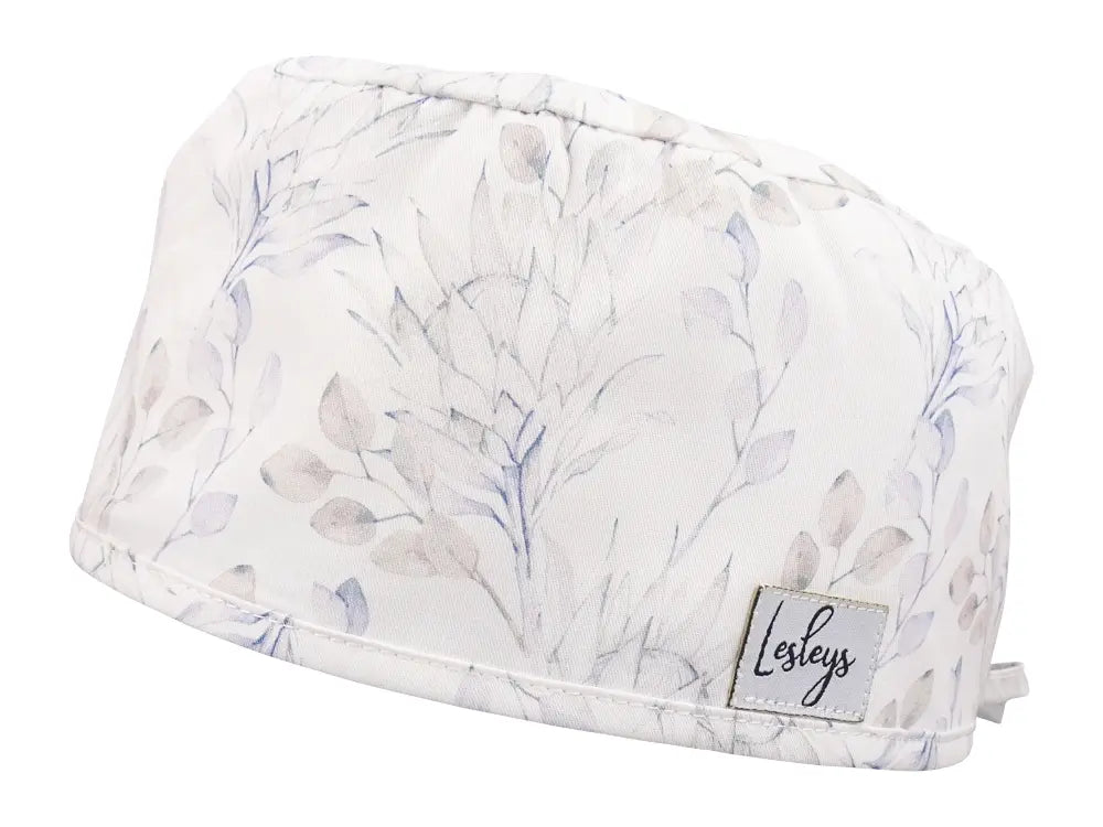 Slim OP-Haube Zierstrauch - Stoffhaube für kurzes Haar