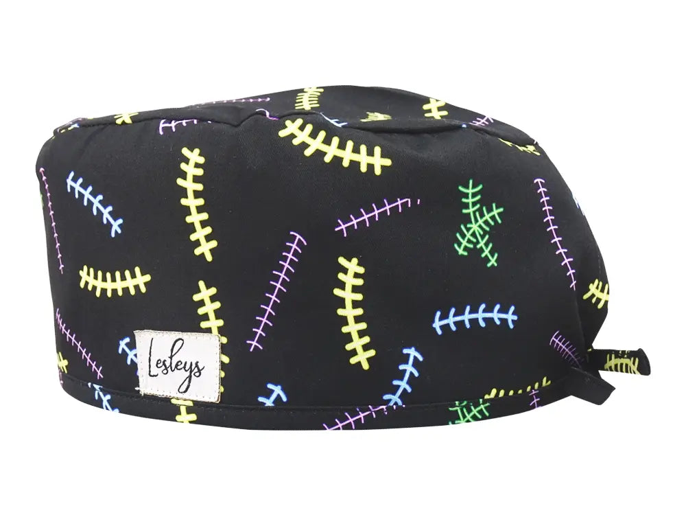 Slim OP-Haube Wundnähte - Stoffhaube für kurzes Haar