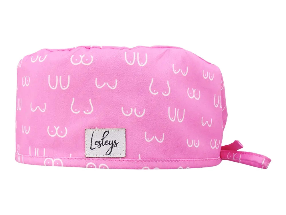 Slim OP-Haube Cup Art - Stoffhaube für kurzes Haar