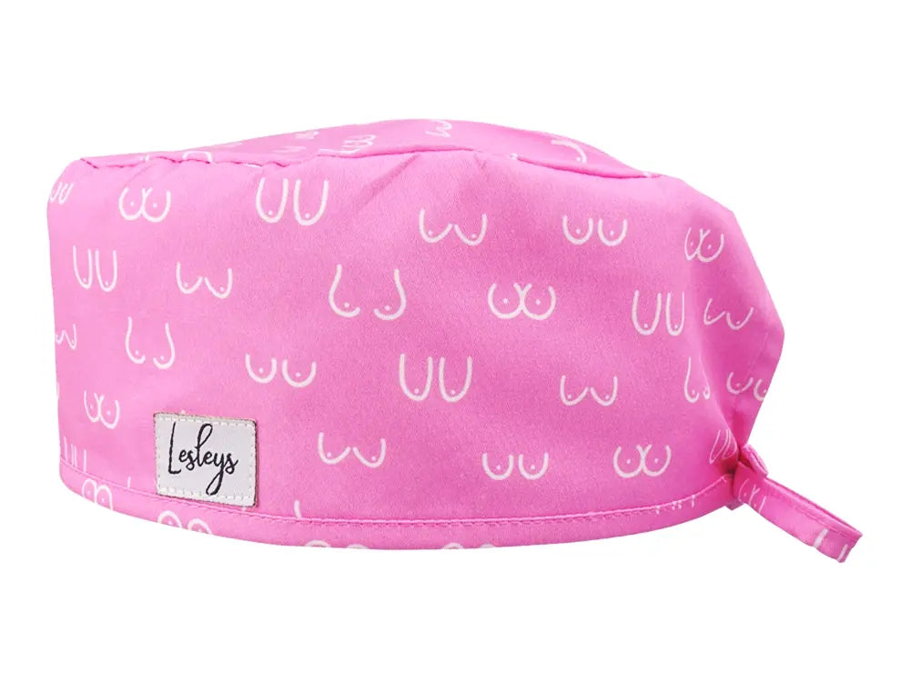 Slim OP-Haube Cup Art - Stoffhaube für kurzes Haar