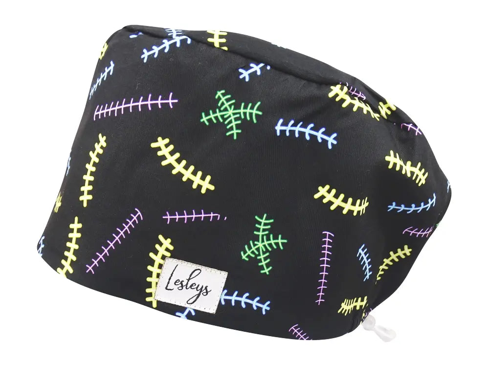 Komfort OP Haube Wundnähte - OP-Haube aus Stoff für lange Haare