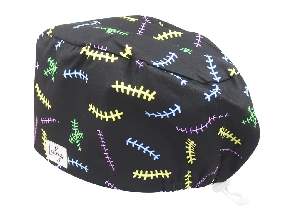 Komfort OP Haube Wundnähte - OP-Haube aus Stoff für lange Haare