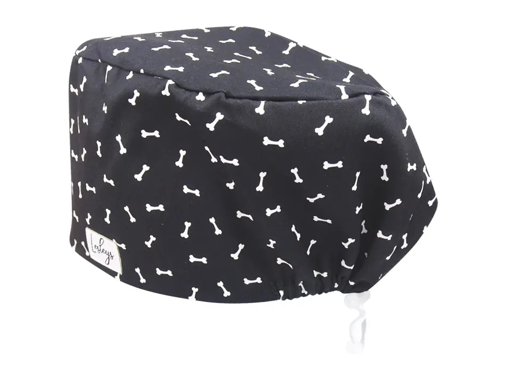 Komfort OP Haube Kauspielzeug - OP-Haube aus Stoff für lange Haare