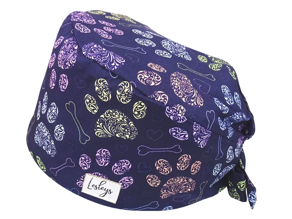 Bandana OP-Haube Dog Love - Bunte OP-Mütze für die Zahnarztpraxis