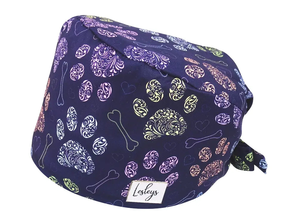 Bandana OP-Haube Dog Love - Bunte OP-Mütze für die Zahnarztpraxis