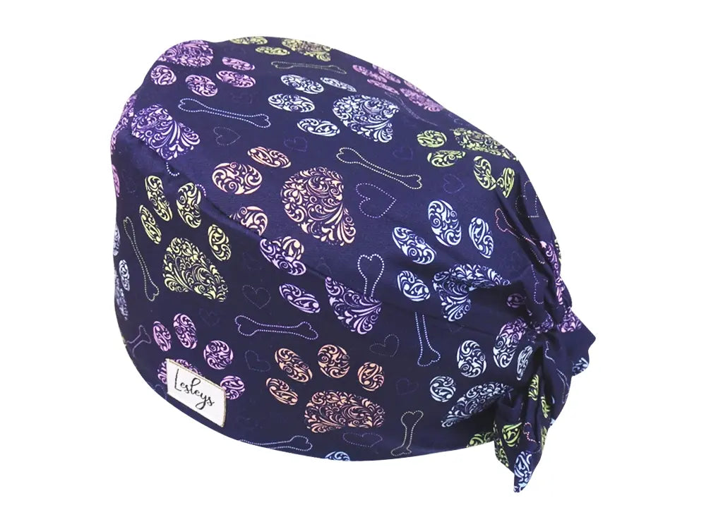 Bandana OP-Haube Dog Love - Bunte OP-Mütze für die Zahnarztpraxis