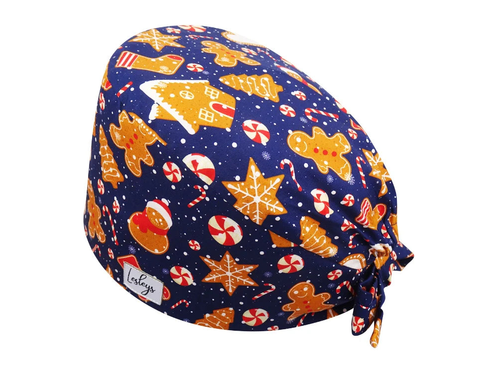 Bandana OP-Haube Lebkuchen - OP-Haube aus Baumwolle