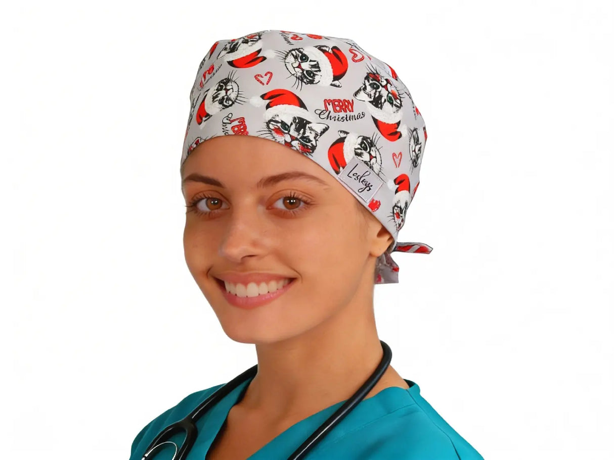 OP Haube Christmas Cats - Bandana