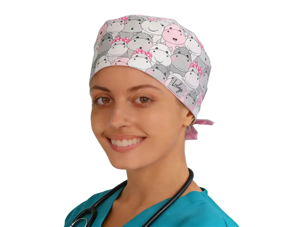 OP Haube Flusspferd Party - Bandana