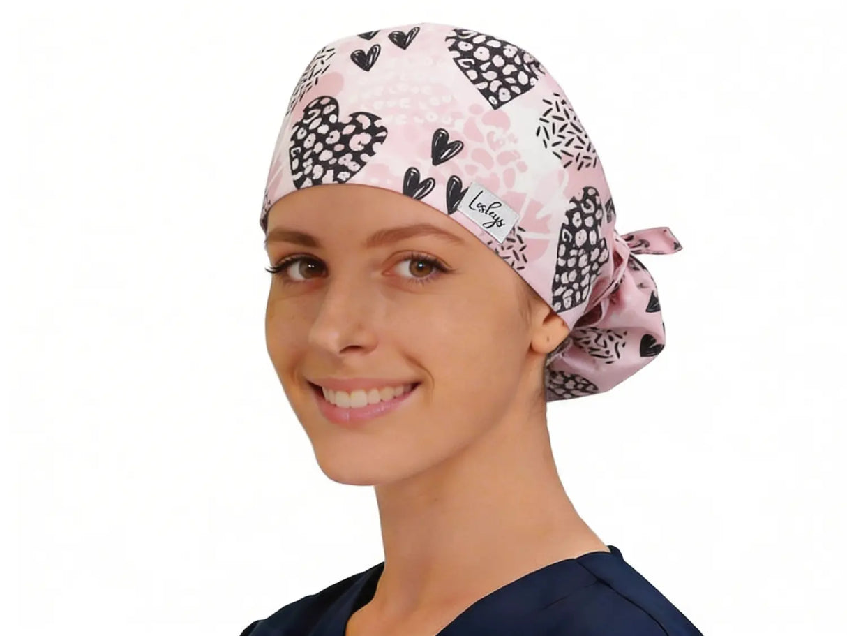 OP Haube Herzig - Ponytail