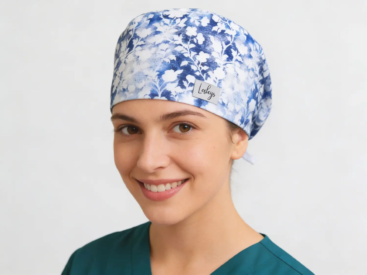 OP Haube Indigo Blume - Komfort