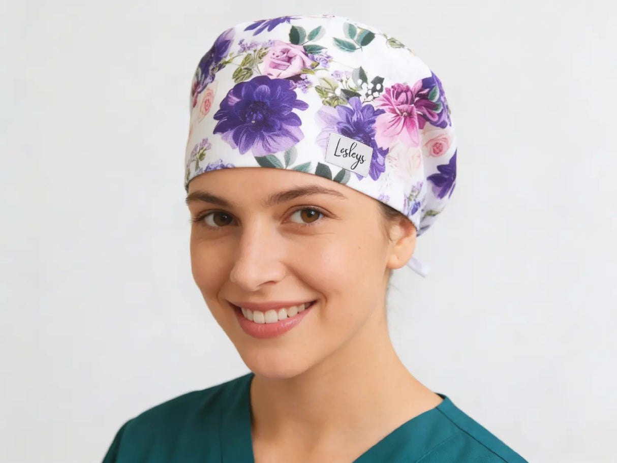 OP Haube Blumenstrauß - Komfort