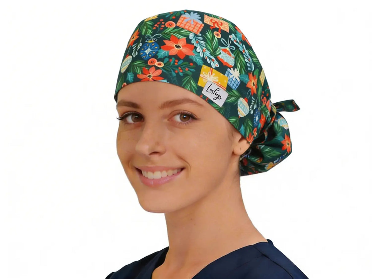 OP Haube Adventskranz - Ponytail