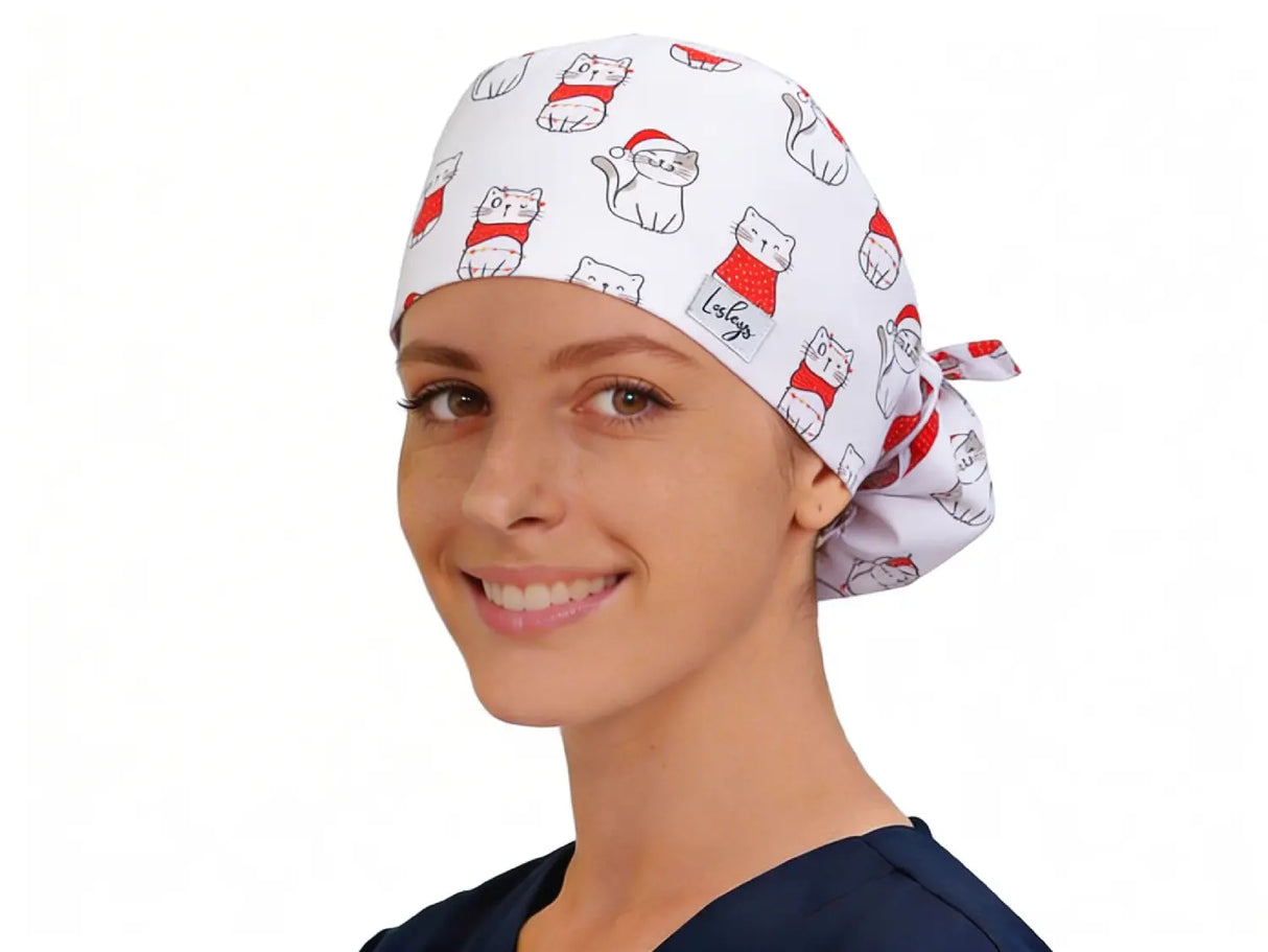 OP Haube Katznachten - Ponytail
