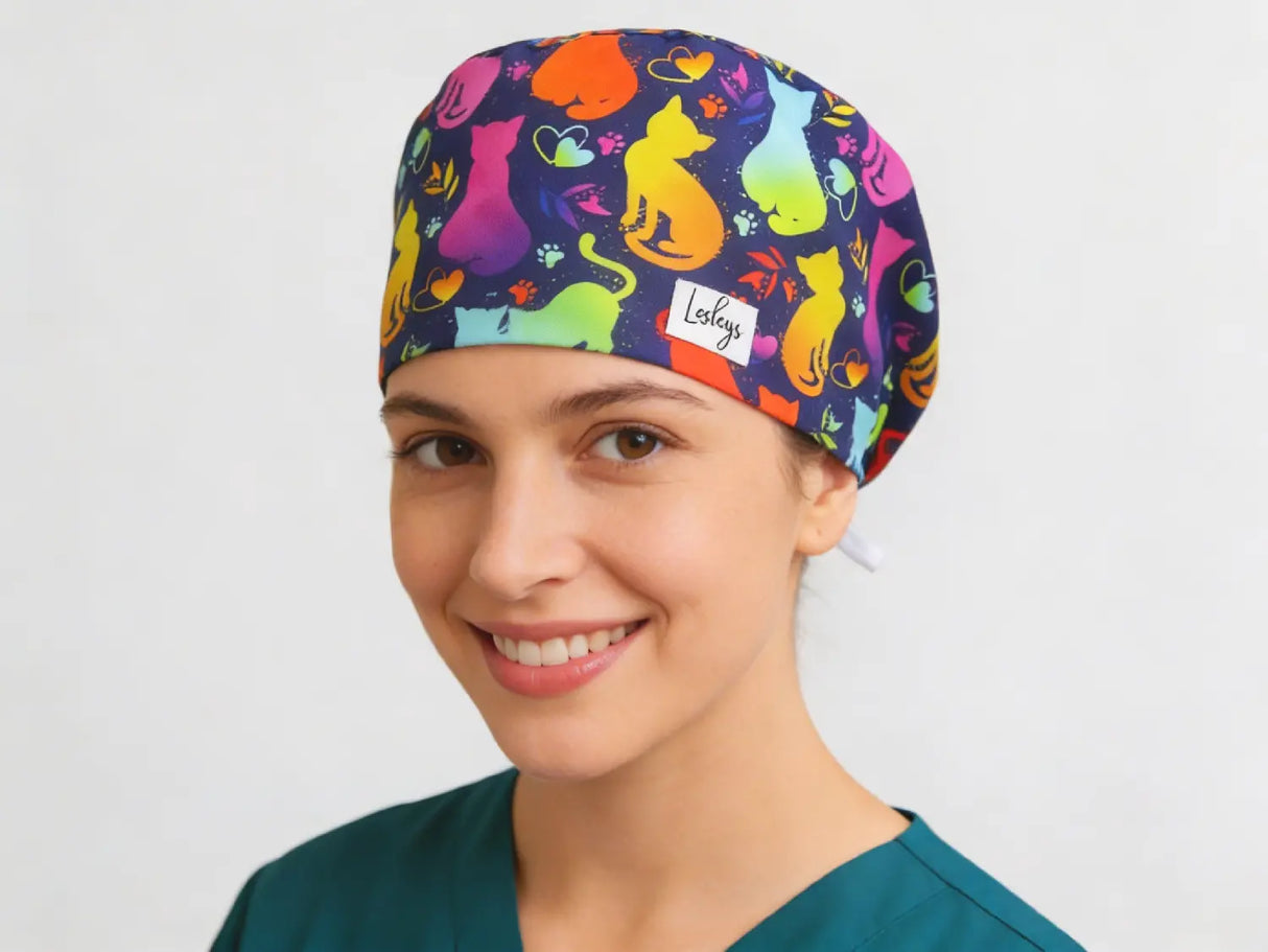 OP Haube Regenbogen Katzen - Komfort