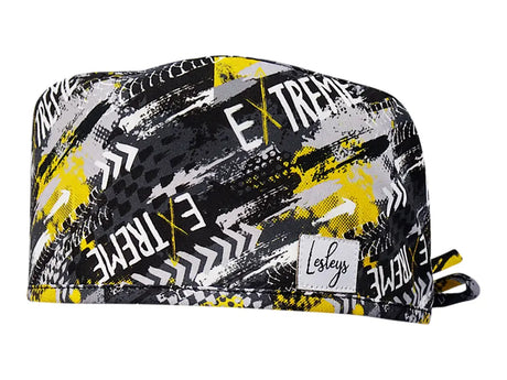 Stoff OP Haube aus Baumwolle Extreme. Bunte OP Mütze für Damen und Herren