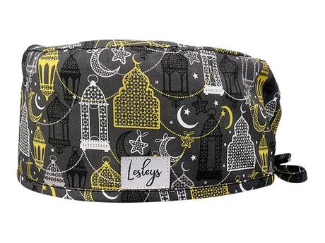 Stoff OP Haube aus Baumwolle Kursi. Bunte OP Mütze für Damen und Herren