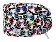 Stoff OP Haube aus Baumwolle cool panda. Bunte OP Mütze für Damen und Herren