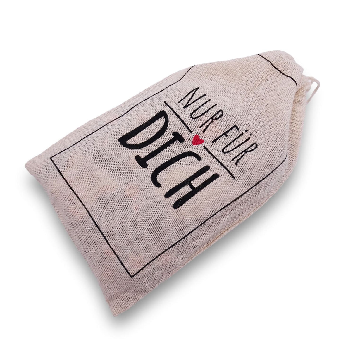 Geschenkverpackung für OP-Hauben aus Stoff Beutel gross