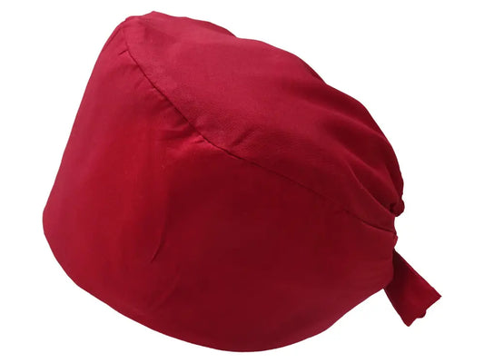 Stoff OP-Haube Bandana Kirschtopas aus Baumwolle