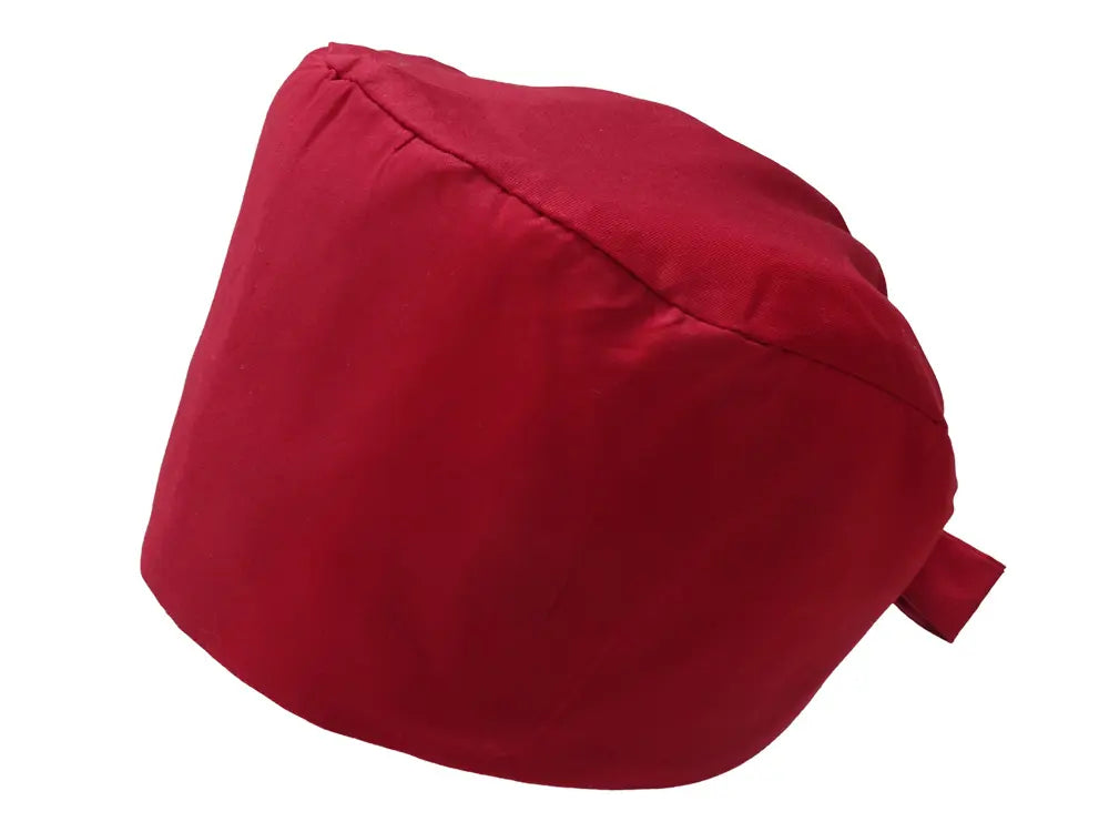 Stoff OP-Haube Bandana Kirschtopas aus Baumwolle