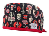 OP-Haube Slim - Anatomie