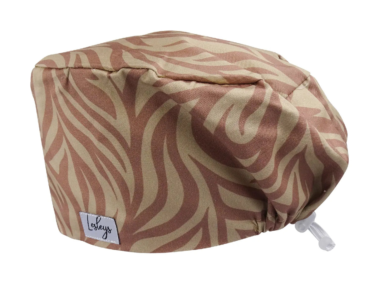 Waves Savanna - Stoff OP-Haube für langes Haar