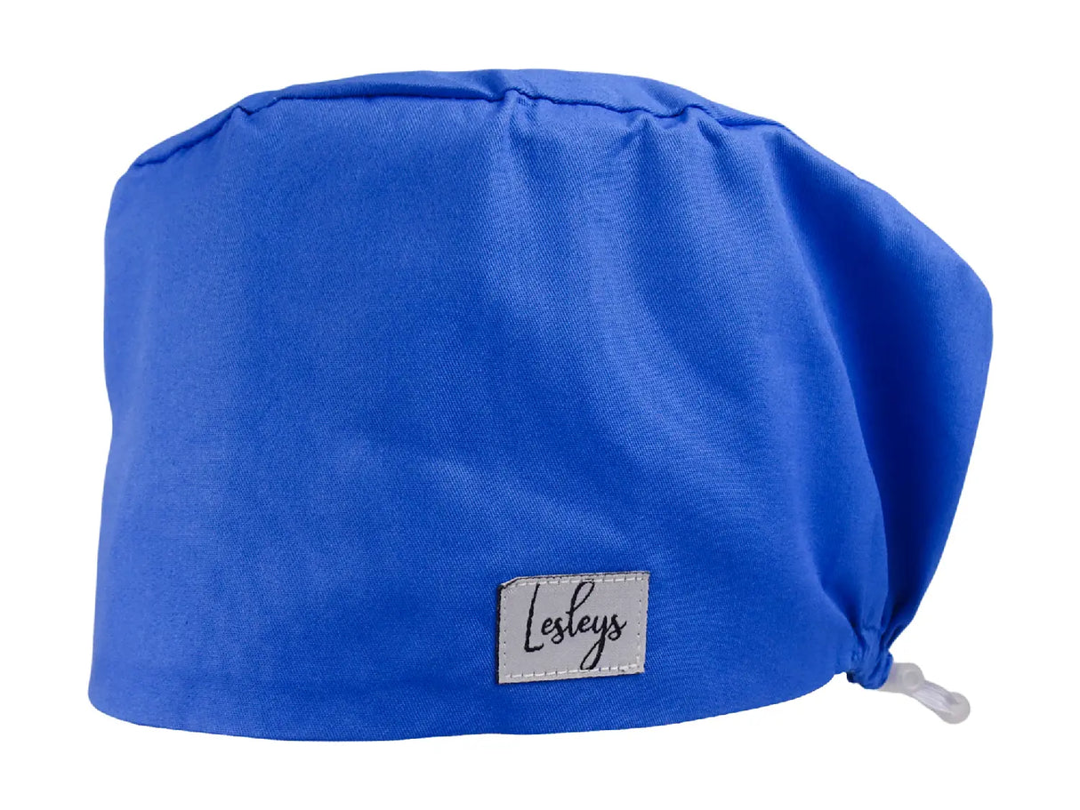 Sodalite Blau - Stoff OP-Haube für langes Haar