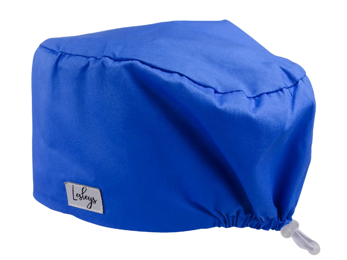 Sodalite Blau - Stoff OP-Haube für langes Haar