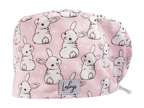 Bunnys - Stoff OP-Haube für langes Haar