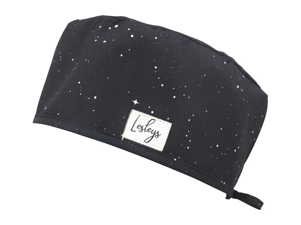 Slim OP-Haube Dark Space - Stoffhaube für kurzes Haar