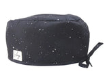Slim OP-Haube Dark Space - Stoffhaube für kurzes Haar