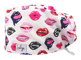Komfort OP Haube Lips - OP-Haube aus Stoff für lange Haare