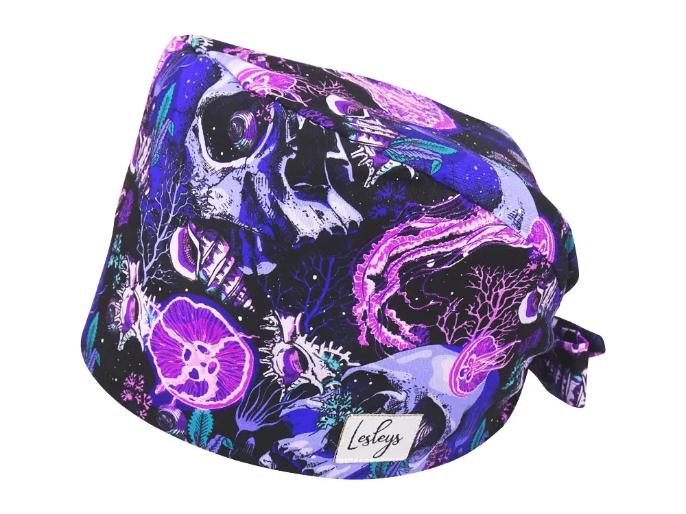 Bandana OP-Haube Korallenriff - Bunte OP-Mütze für die Zahnarztpraxis