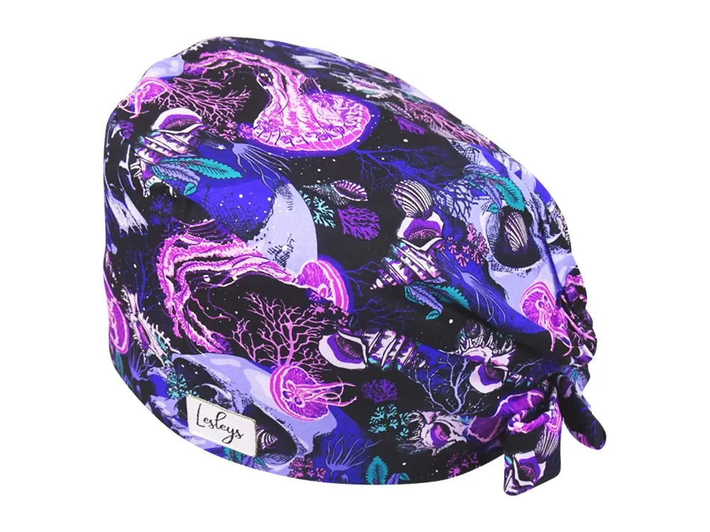 Bandana OP-Haube Korallenriff - Bunte OP-Mütze für die Zahnarztpraxis