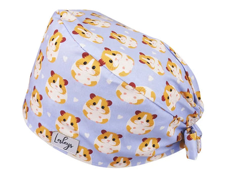 Bandana OP-Haube Hamster - Bunte OP-Mütze für die Zahnarztpraxis