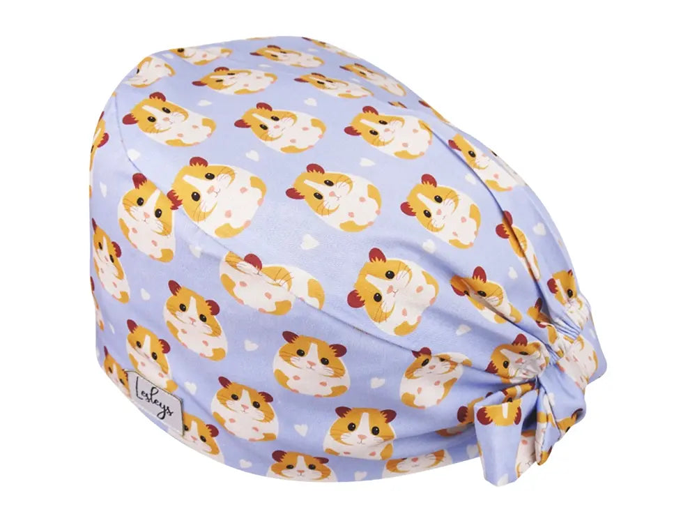 Bandana OP-Haube Hamster - Bunte OP-Mütze für die Zahnarztpraxis