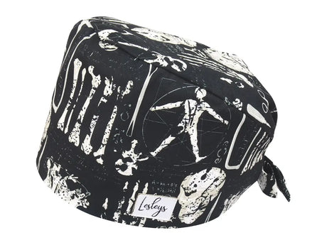 Bandana OP-Haube Frakturen - Bunte OP-Mütze für die Zahnarztpraxis