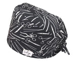 Bandana OP-Haube Besteck - Bunte OP-Mütze für die Zahnarztpraxis